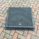 Lightweight Composite Manhole Cover 600 x 600mm Clear Opening Load Rated B125  CC6060B125JM